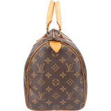 Louis Vuitton Canvas Monogram Speedy 30 Handbag