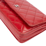 Chanel Quilted Lambskin Wallet On Chain Crossbody Bag