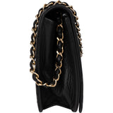 Chanel Quilted Lambskin Single Flap Shoulder Bag