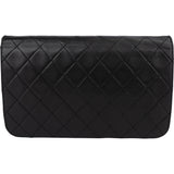 Chanel Quilted Lambskin Single Flap Shoulder Bag