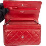 Chanel Quilted Lambskin Wallet On Chain Crossbody Bag