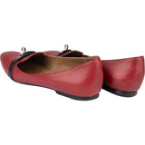 Hermès Bicolor Leather Kelly Ballerinas (37,5)