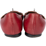 Hermès Bicolor Leather Kelly Ballerinas (37,5)