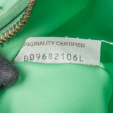 Bottega Veneta Green Intrecciato Leather Mini Jodie Handbag - vintageandkickz