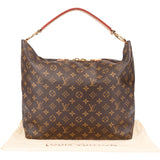 Louis Vuitton Canvas Monogram Sully MM Handbag