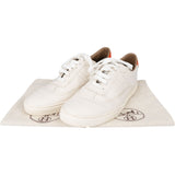 Hermès White Leather H Quicker Sneaker (41,5)