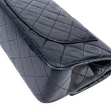 Chanel Quilted Lambskin 24K Gold Small Double Flap Crossbody Bag