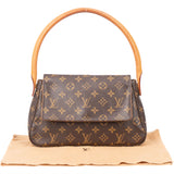 Louis Vuitton Canvas Monogram Looping PM Handbag