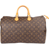 Louis Vuitton Canvas Monogram Speedy 40 Handbag