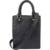 Louis Vuitton Leather Empreinte Monogram Sac Plat Petit Handbag