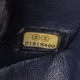 Chanel Blue Caviar Leather Double Flap Shoulder Bag