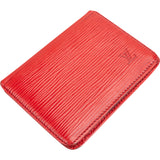 Louis Vuitton Rouge Epi Leather Cardholder