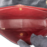 Chanel Quilted Lambskin 24K Gold Single Flap Crossbody Bag