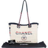 Chanel Multicolor Tweed Deauville Shoulder Bag