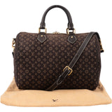 Louis Vuitton Mini Lin Monogram Speedy 30 Bandouliere Handbag