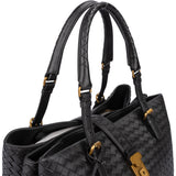 Bottega Veneta Intrecciato Leather Roma Handbag