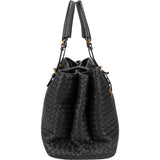 Bottega Veneta Intrecciato Leather Roma Handbag