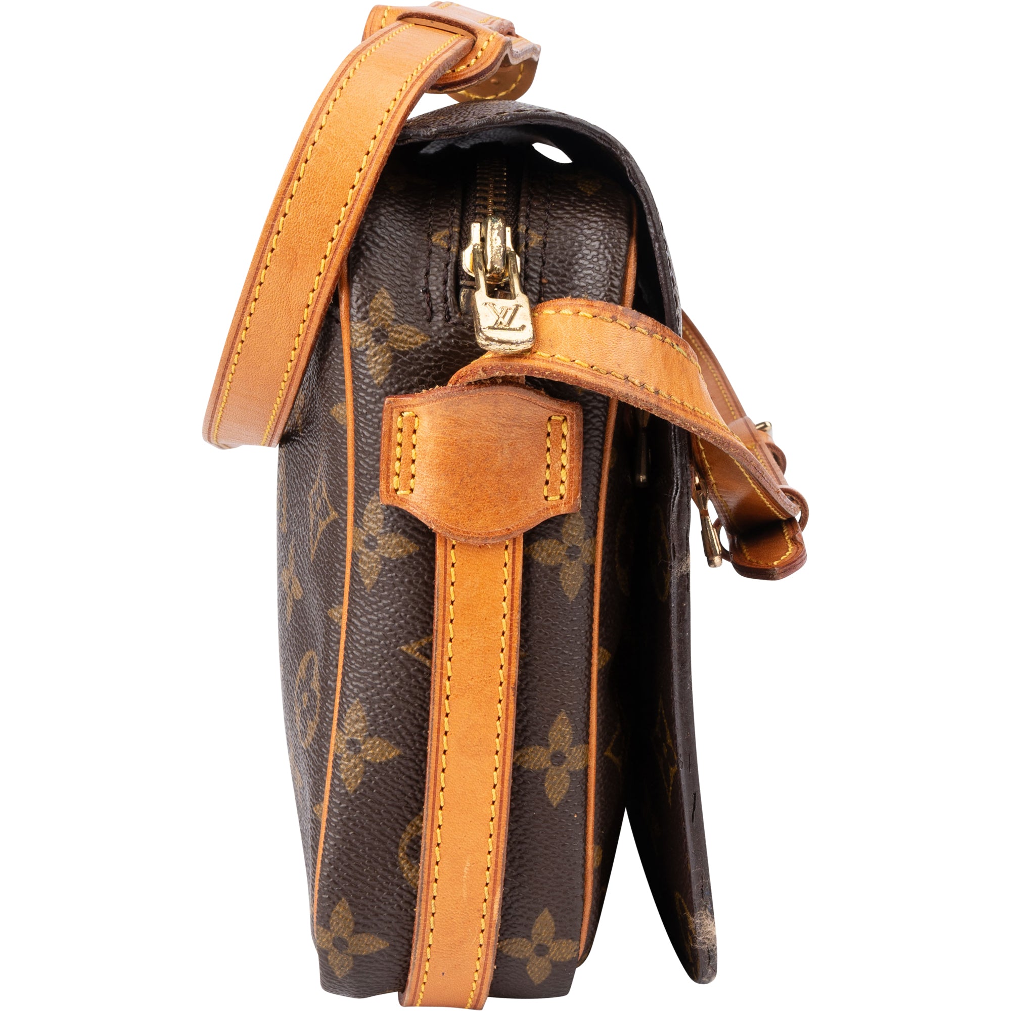 Louis Vuitton Canvas Monogram Saint Germain GM Crossbody Bag - vintageandkickz