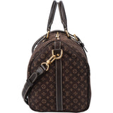 Louis Vuitton Mini Lin Monogram Speedy 30 Bandouliere Handbag