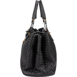 Bottega Veneta Intrecciato Leather Roma Handbag