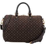 Louis Vuitton Mini Lin Monogram Speedy 30 Bandouliere Handbag
