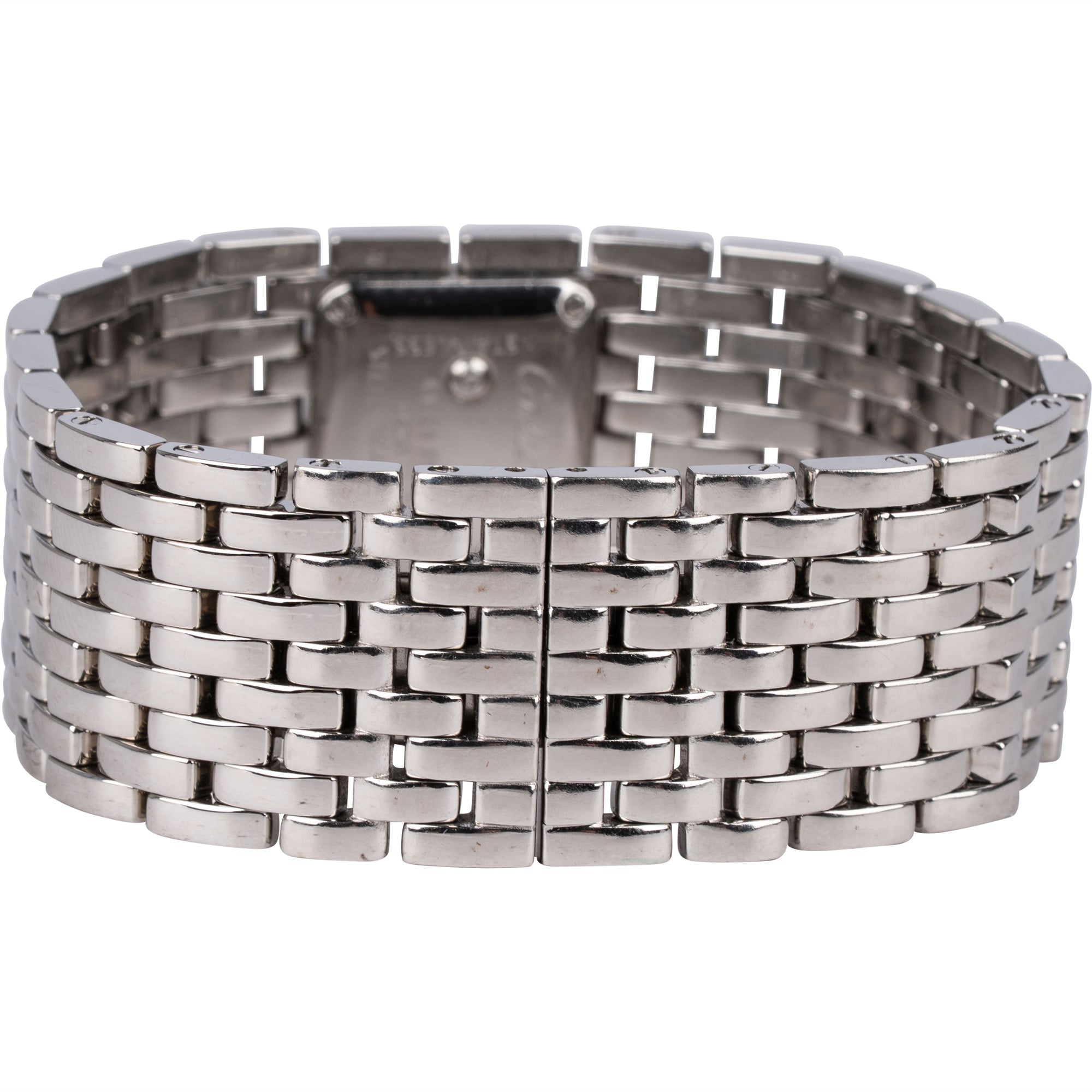 Cartier Perlmut Dial Panthère Ruban 2420 Women Watch - vintageandkickz