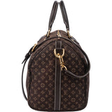Louis Vuitton Mini Lin Monogram Speedy 30 Bandouliere Handbag