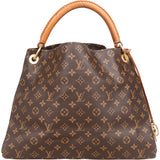 Louis Vuitton Canvas Monogram Artsy MM Handbag - vintageandkickz