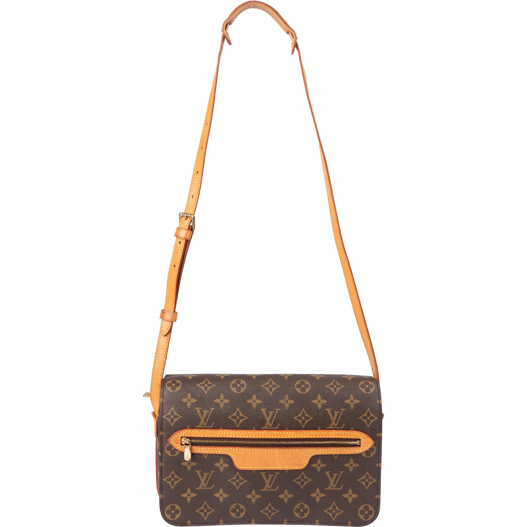 Louis Vuitton Canvas Monogram Saint Germain GM Crossbody Bag - vintageandkickz