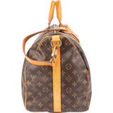 Louis Vuitton Canvas Monogram Keepall 50 Bandouliere