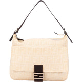 Fendi FF Monogram Baguette Jumbo Handbag