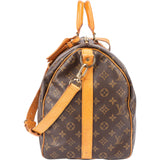 Louis Vuitton Canvas Monogram Keepall 50 Bandouliere