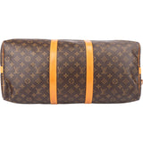 Louis Vuitton Canvas Monogram Keepall 50 Bandouliere