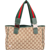 Gucci GG Monogram Sherry Line Handbag