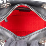 Christian Dior Black Quilted Leather Lady Dior Handbag