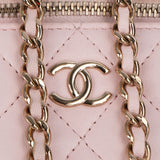 Chanel Quilted Lambskin Mini CC Vanity Handbag