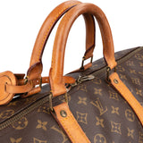 Louis Vuitton Monogram Canvas Keepall 55 Travel Bag