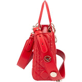 Christian Dior Quilted Leather ABC Lady Dior Handbag