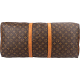 Louis Vuitton Monogram Canvas Keepall 55 Travel Bag