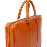 Louis Vuitton Cognac Epi Leather Porte Documents Business Handbag