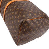 Louis Vuitton Monogram Canvas Keepall 55 Travel Bag