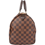 Louis Vuitton Damier Ebene Monogram Speedy 30 Handbag