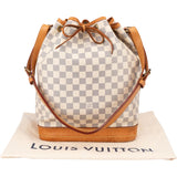 Louis Vuitton Damier Azur Monogram Sac Noe Grande Shoulder Bag