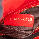 Christian Dior Quilted Leather ABC Lady Dior Handbag