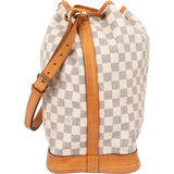 Louis Vuitton Damier Azur Monogram Sac Noe Grande Shoulder Bag