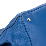 Prada Bleu Leather Vitello Handbag