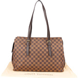 Louis Vuitton Damier Ebene Monogram Chelsea Shoulder Bag