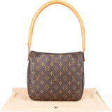 Louis Vuitton Canvas Monogram Looping MM Shoulder Bag