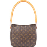 Louis Vuitton Canvas Monogram Looping MM Shoulder Bag