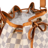 Louis Vuitton Damier Azur Monogram Sac Noe Grande Shoulder Bag